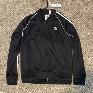 Men’s adidas zip down jacket NWT